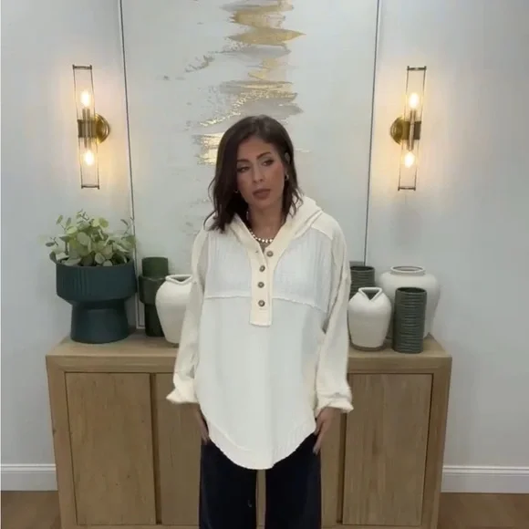 NWT Oli & Hali hoodie top size medium - Picture 6 of 7